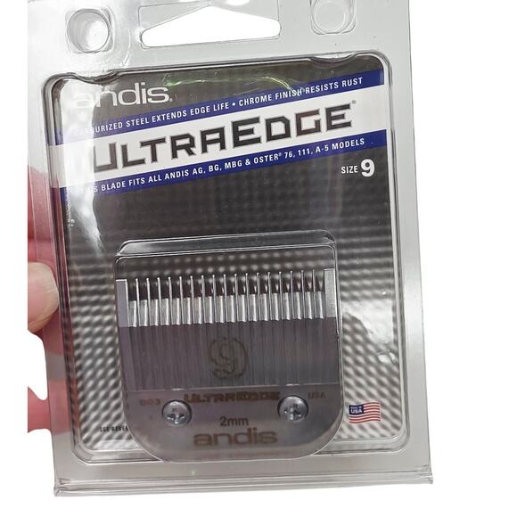 Andis Detachable Clipper Blade Size 9  #64120 New In Package - Picture 1 of 6